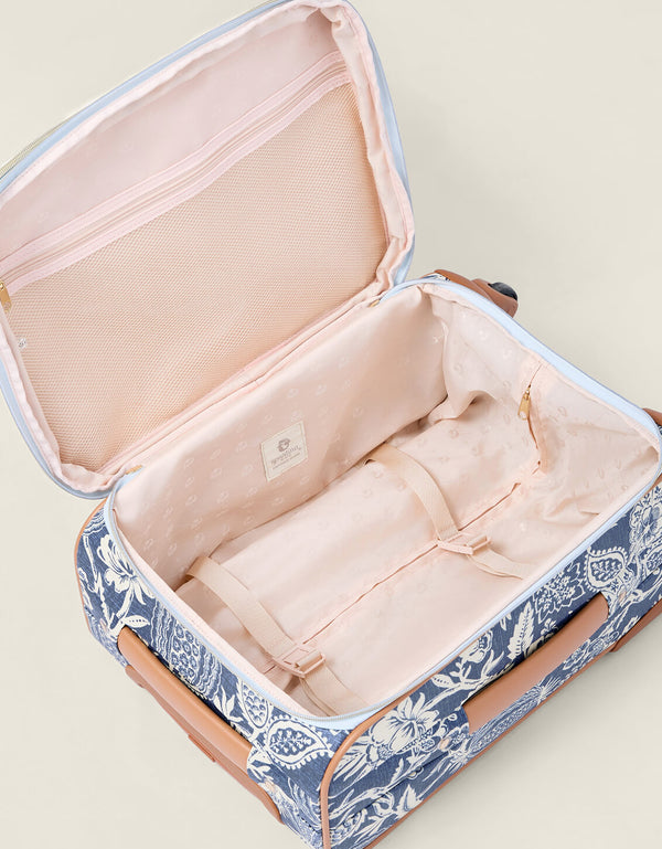 FLAGLER BLUE 20" EXPANDABLE ROLLING SUITCASE