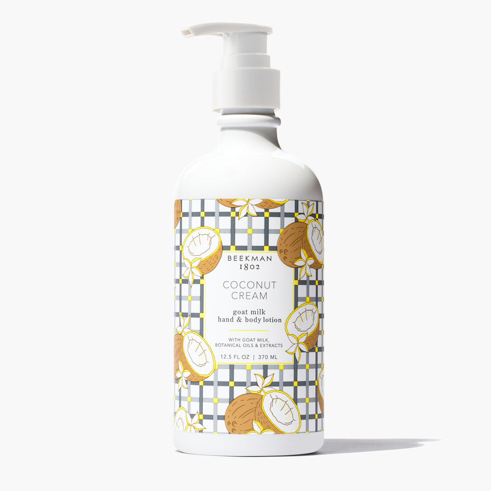 COCONUT CREAM 12.5OZ GOAT MILK LOTION