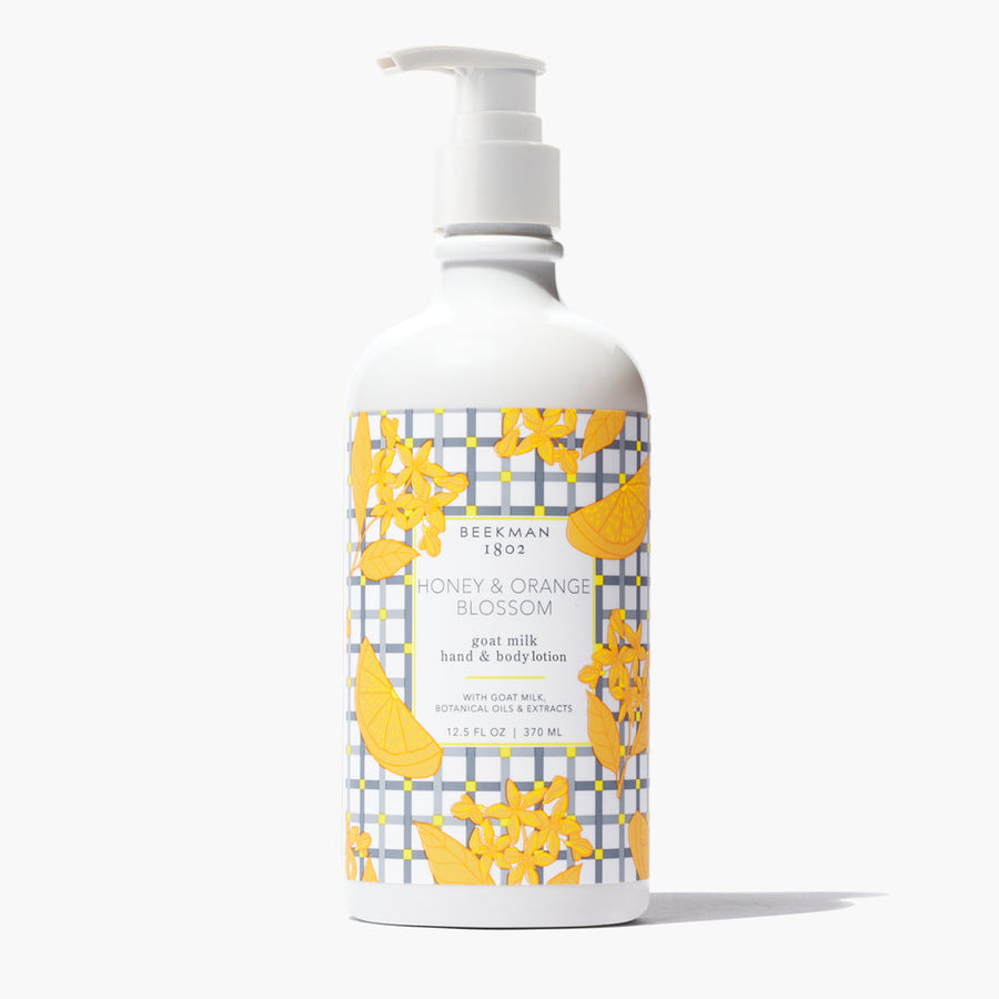 HONEY & ORANGE BLOSSOM 12.5oz HAND & BODY LOTION

