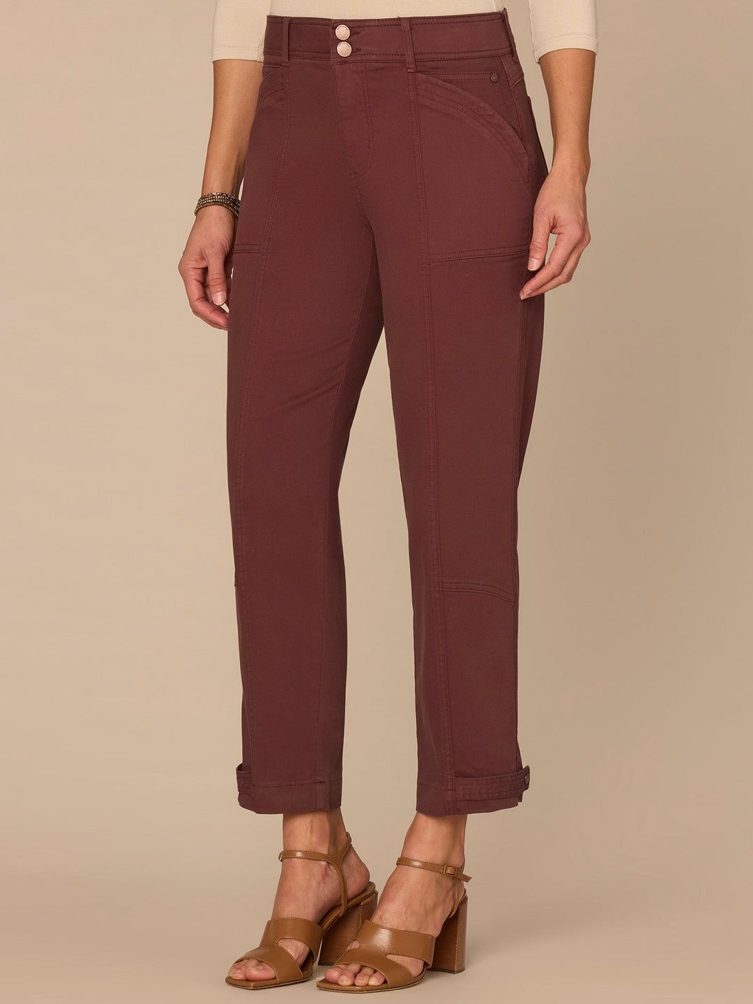 CHERRY CHOCOLATE AB SOLUTION UTILITY PANT