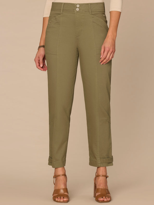 LILY PAD AB SOLUTION UTILITY PANT WITH SNAP HEM