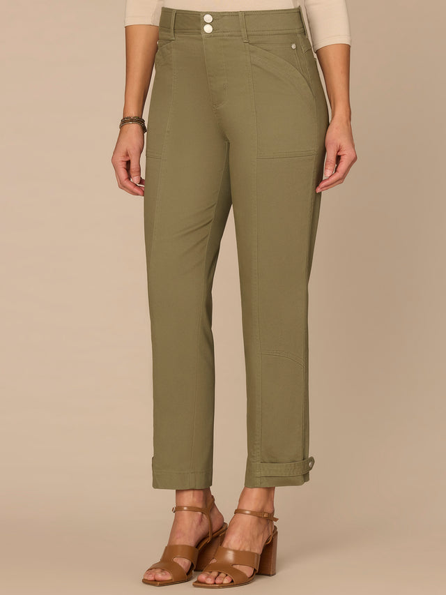LILY PAD AB SOLUTION UTILITY PANT WITH SNAP HEM