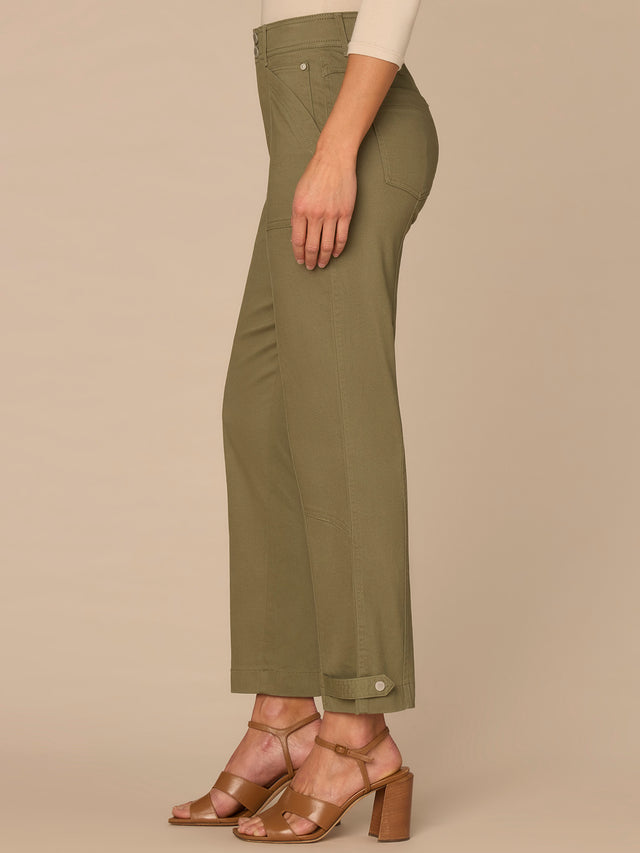 LILY PAD AB SOLUTION UTILITY PANT WITH SNAP HEM