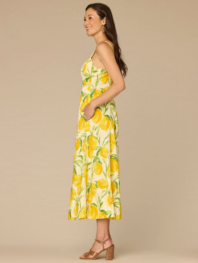 LEMON LUSH TANK DRESS