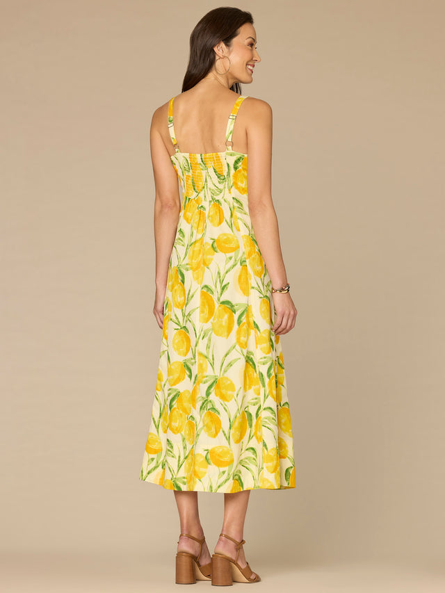LEMON LUSH TANK DRESS