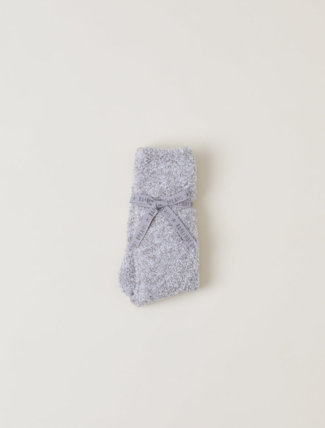 COZYCHIC OYSTER/WHITE HEATHERED SOCKS