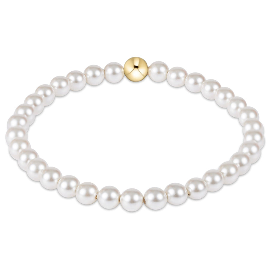 EXTENDS - CLASSIC PEARL 5MM BEAD BRACELET
