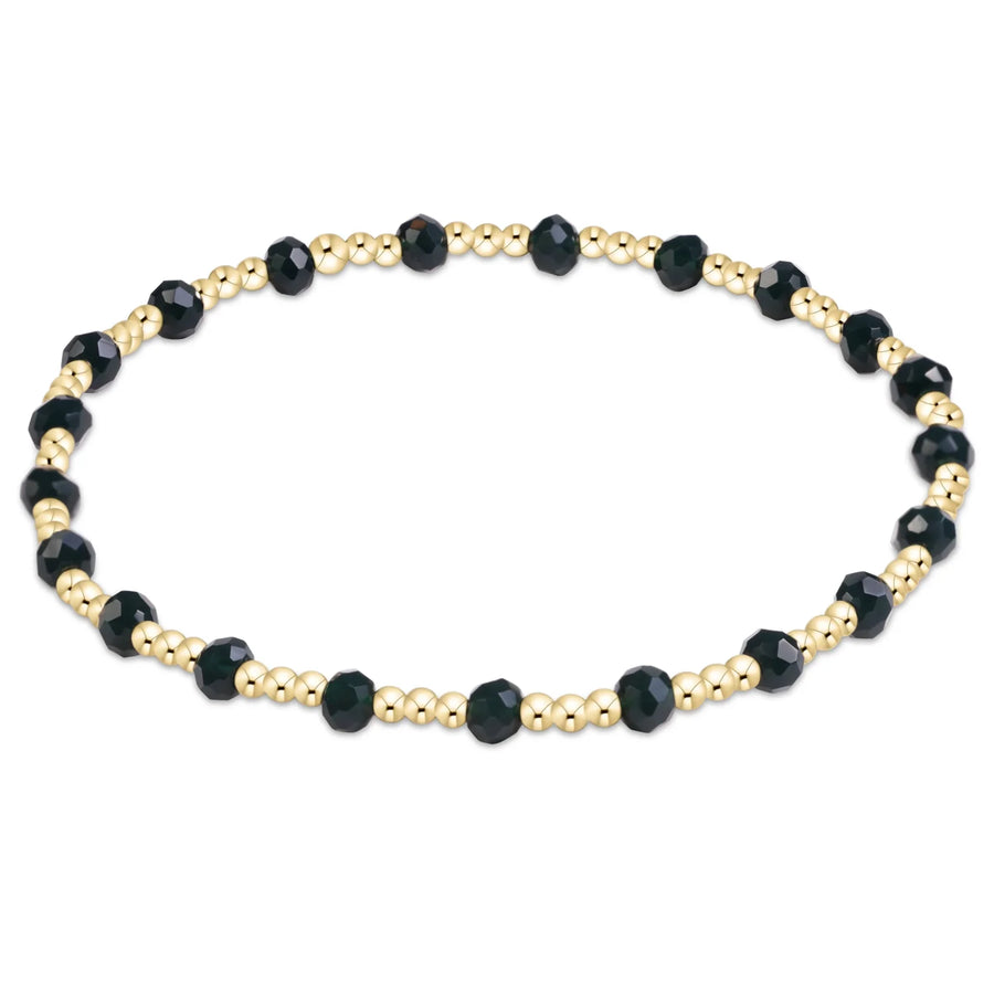 DARK GREEN GAMEDAY HOPE SINCERITY 2MM BRACELET
