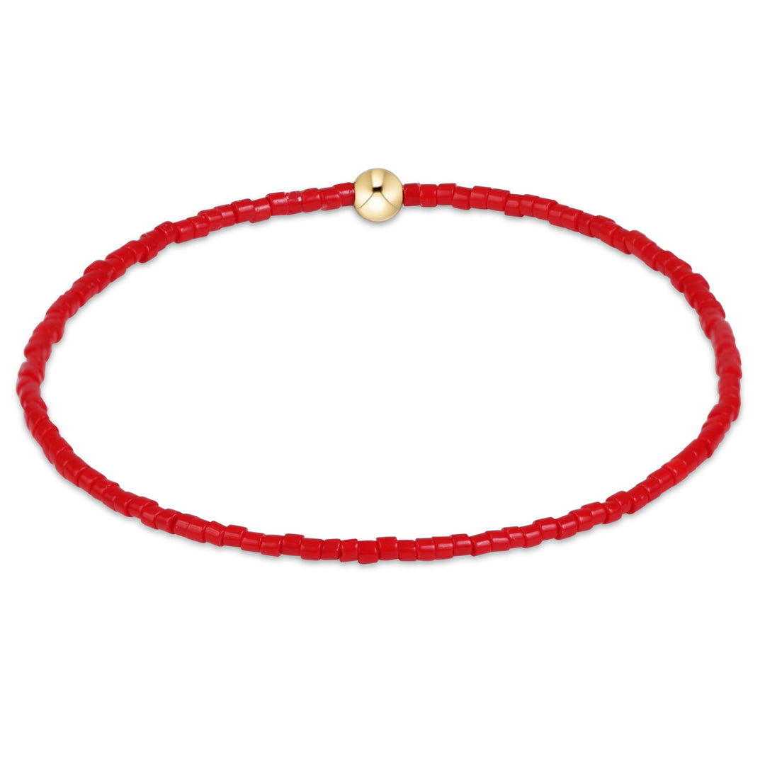 BRIGHT RED HOPE CLASSIC BRACELET