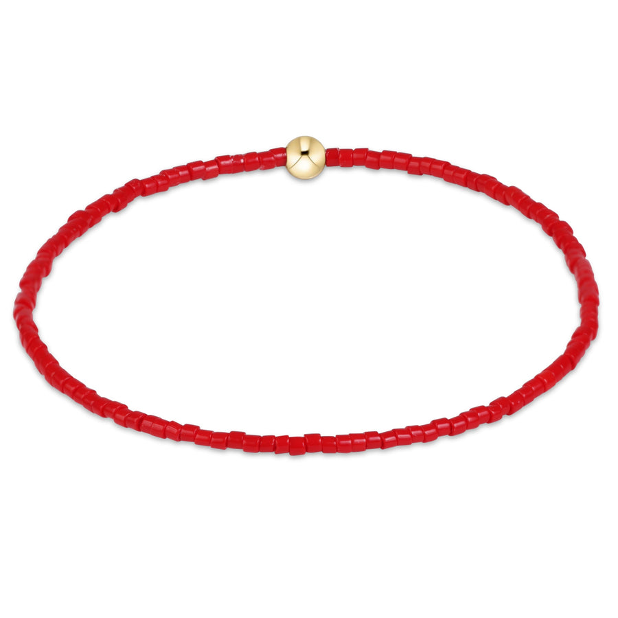 BRIGHT RED HOPE CLASSIC BRACELET
