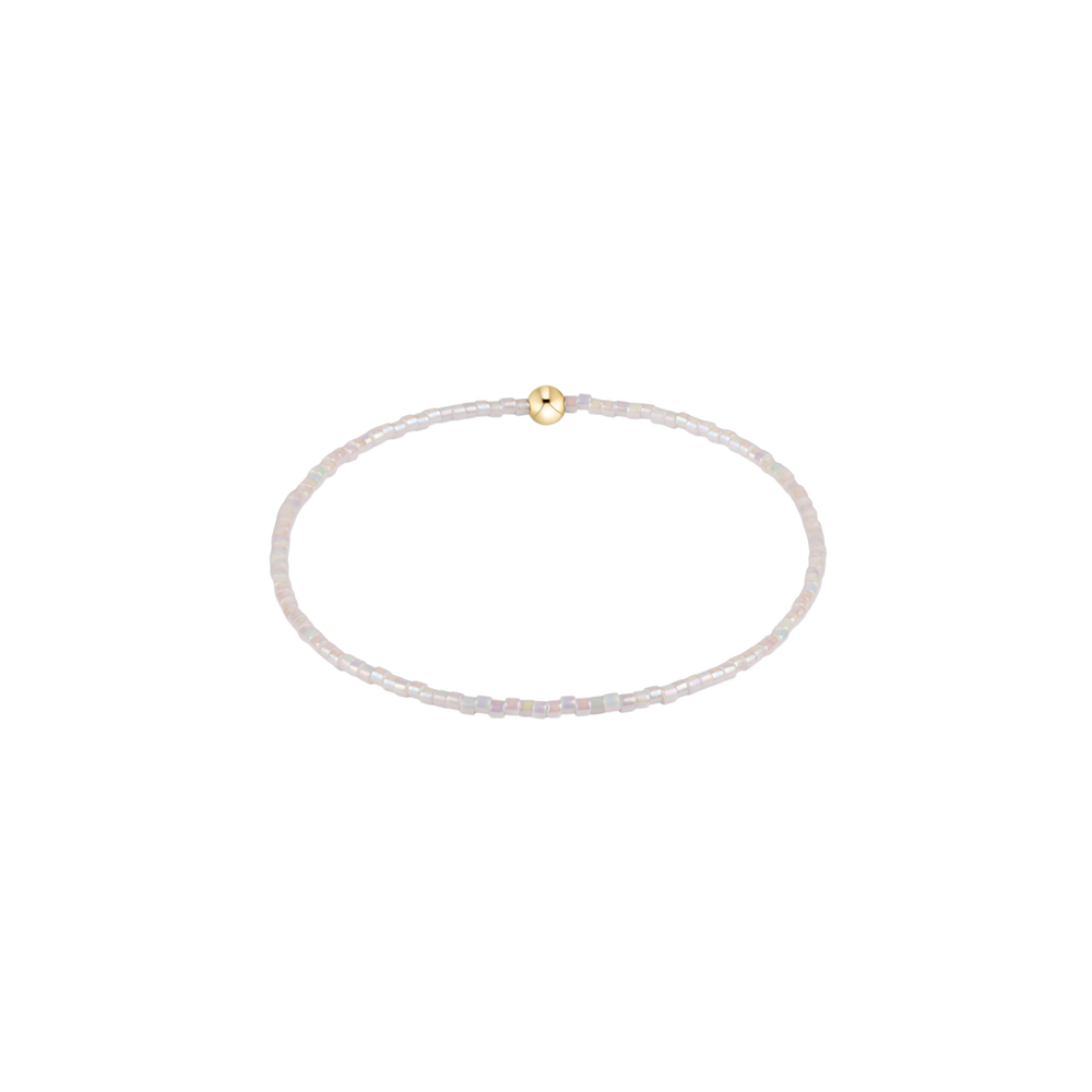 SILKY WHITE HOPE CLASSIC BRACELET
