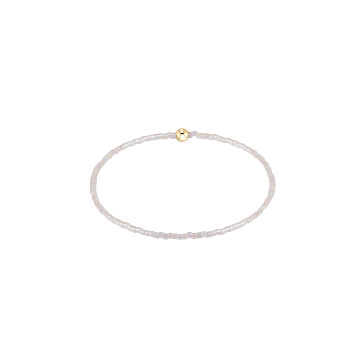 SILKY WHITE HOPE CLASSIC BRACELET