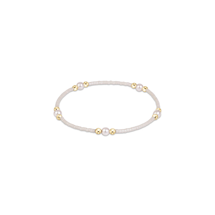 MILKSHAKE HOPE PURPOSE PEARL BRACELET
