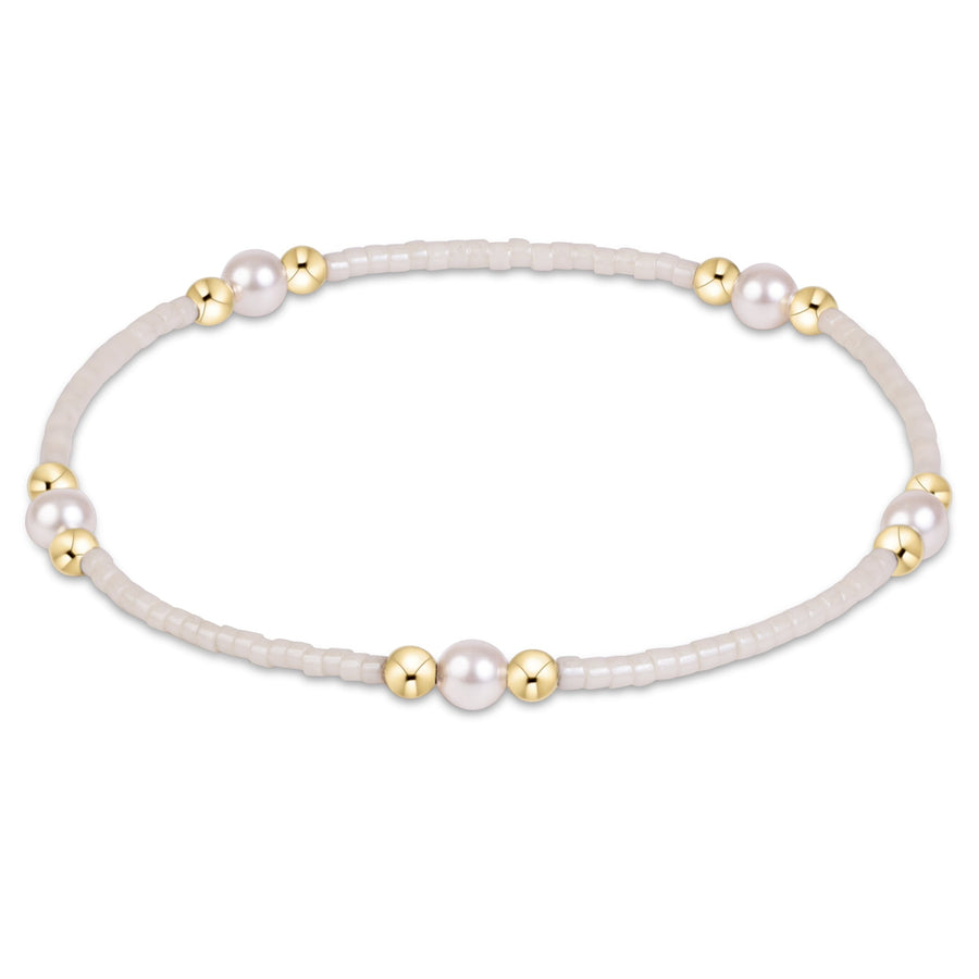 MILKSHAKE HOPE PURPOSE PEARL BRACELET
