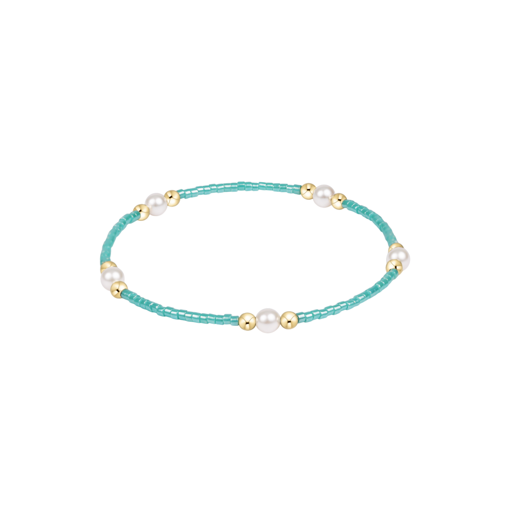 SEA GLASS HOPE PURPOSE PEARL BRACELET
