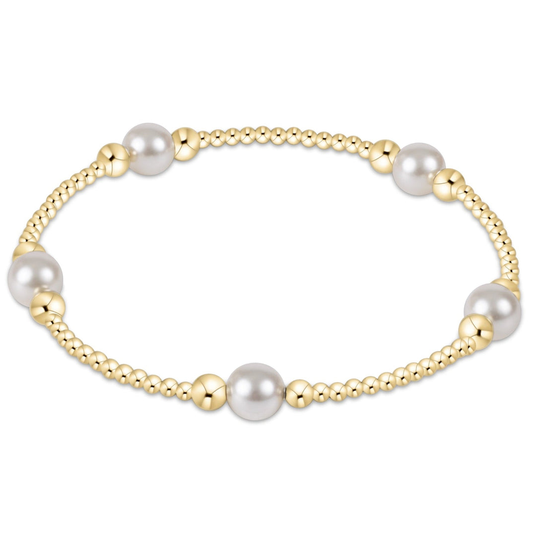 PEARL PURPOSE 6MM BEAD BRACELET