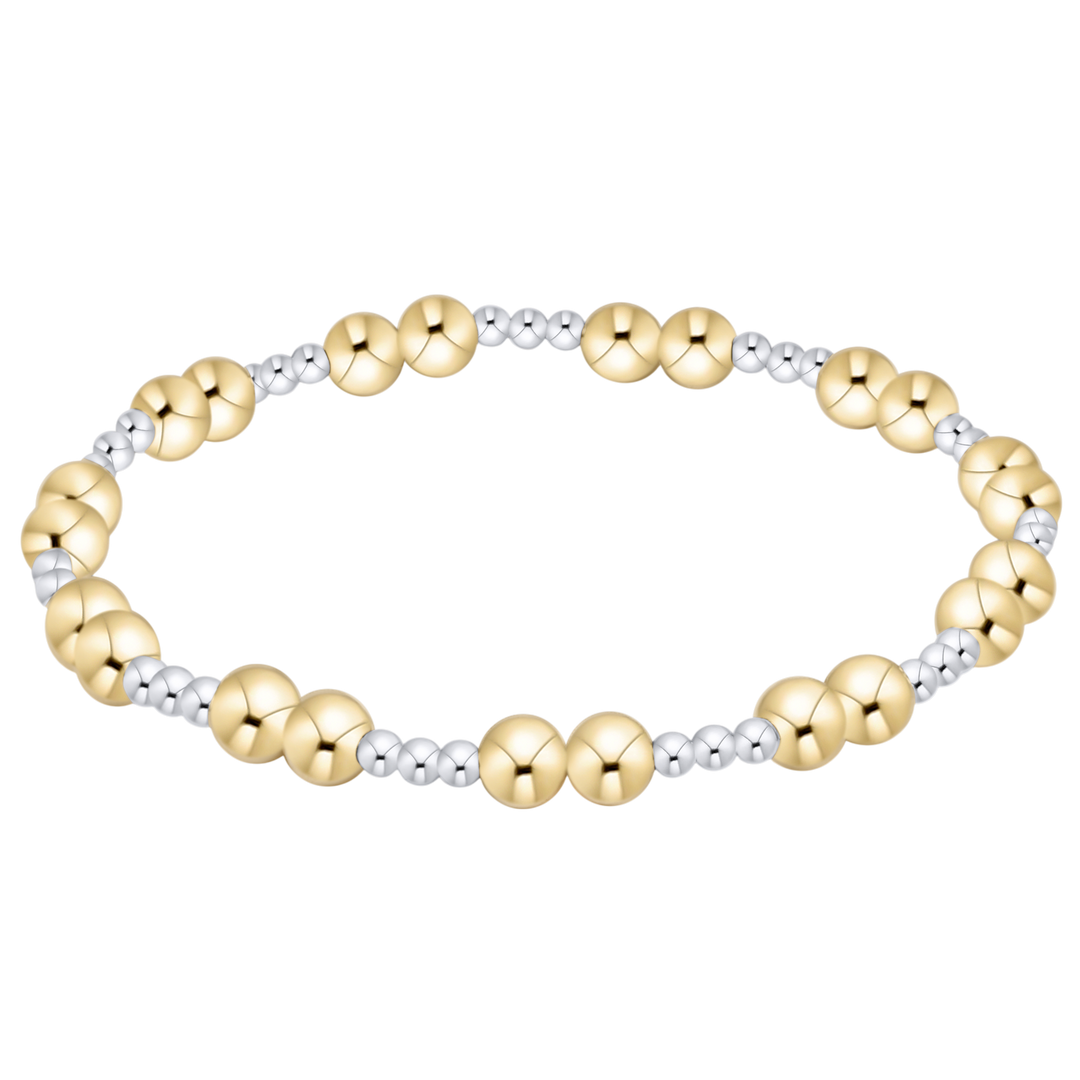 EXTENDS - TOGETHER MIXED METAL 5MM BRACELET