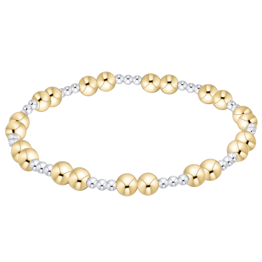EXTENDS - TOGETHER MIXED METAL 5MM BRACELET
