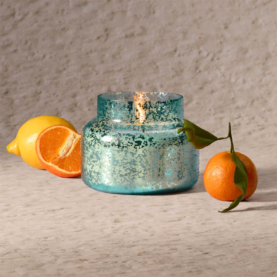 AQUA OPALINE 19 OZ SIGNATURE VOLCANO CANDLE
