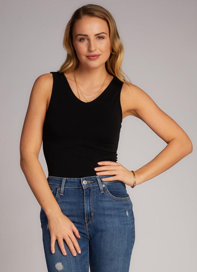 BLACK BAMBOO REVERSIBLE TANK