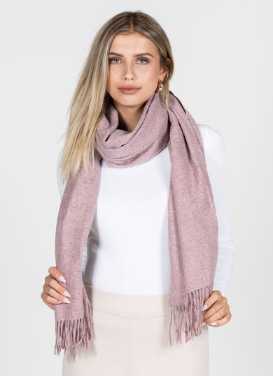 DUST PINK OPULENT SCARF
