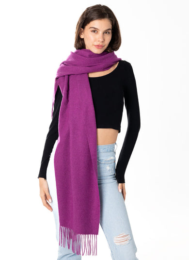 MAGENTA OPULENT SCARF
