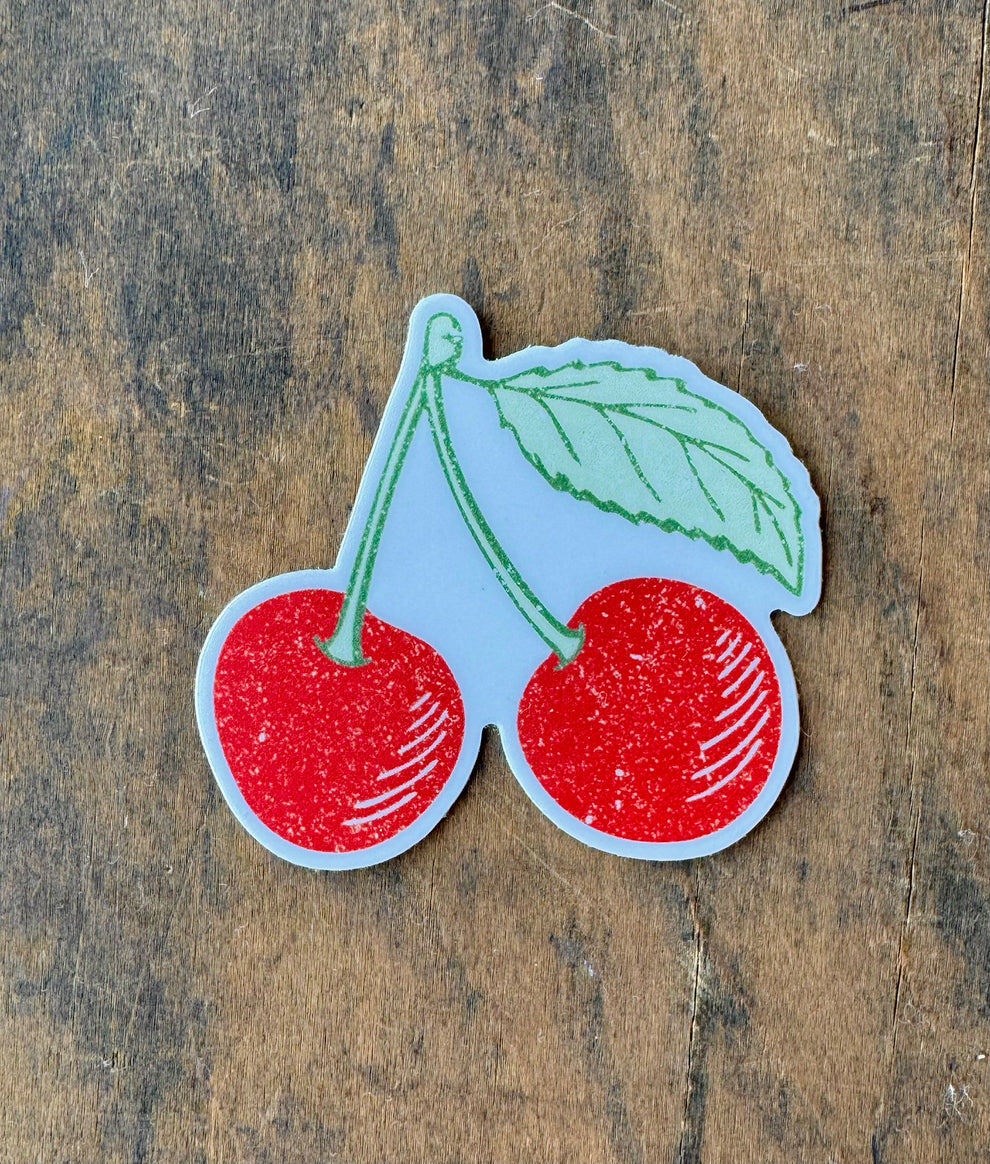 CHERRIES STICKER