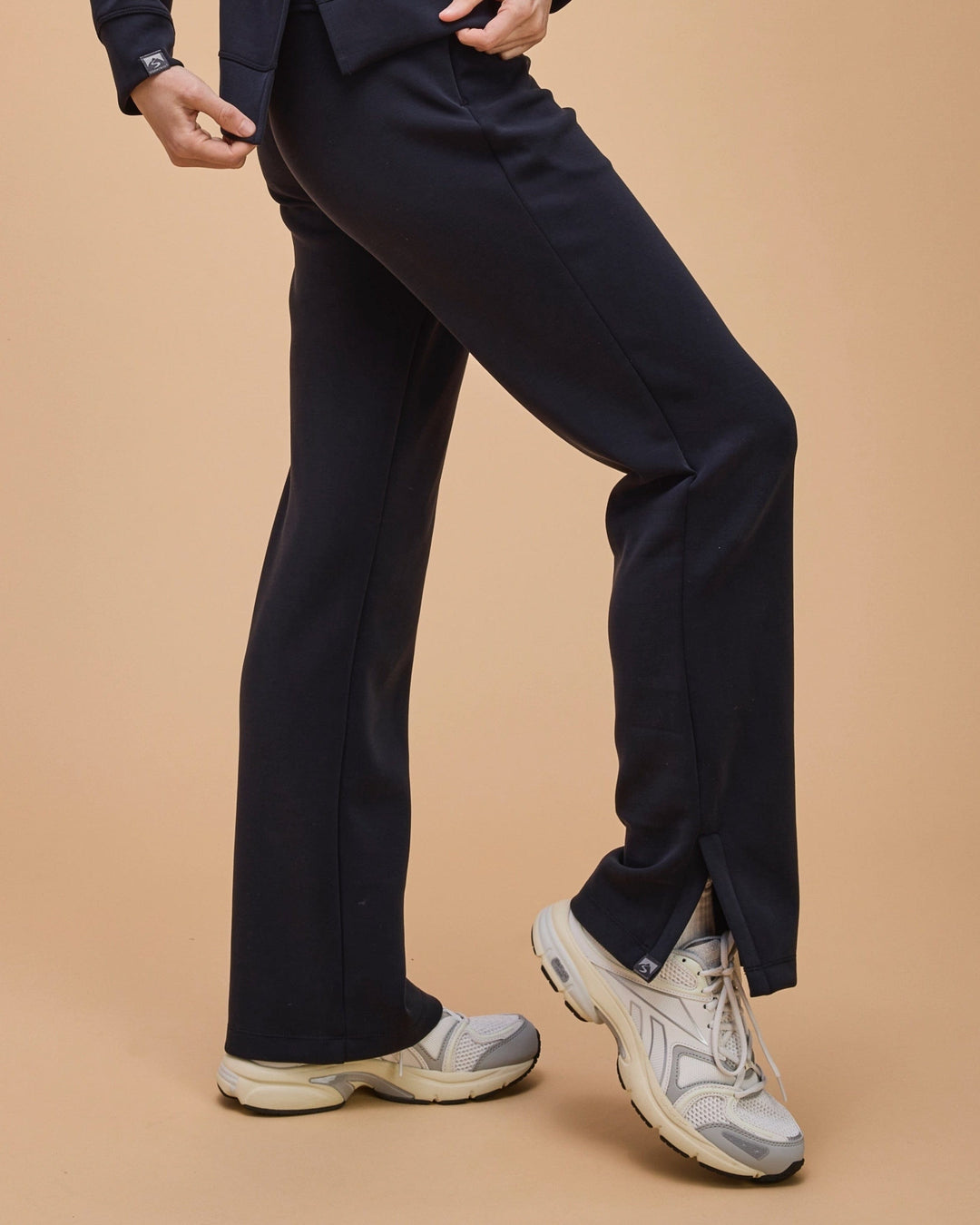 BLACK COMFORT ZONE PANTS