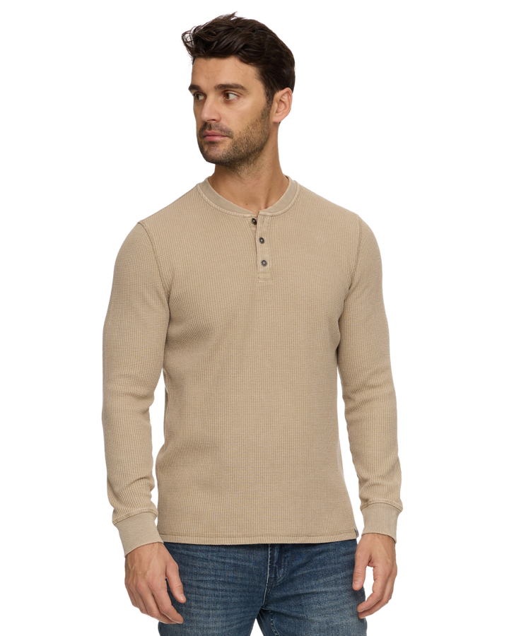 MEN'S TAN VINTAGE SOFT WAFFLE HENELY
