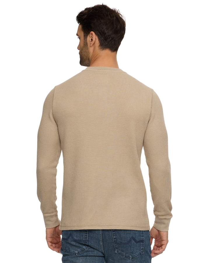 MEN'S TAN VINTAGE SOFT WAFFLE HENELY