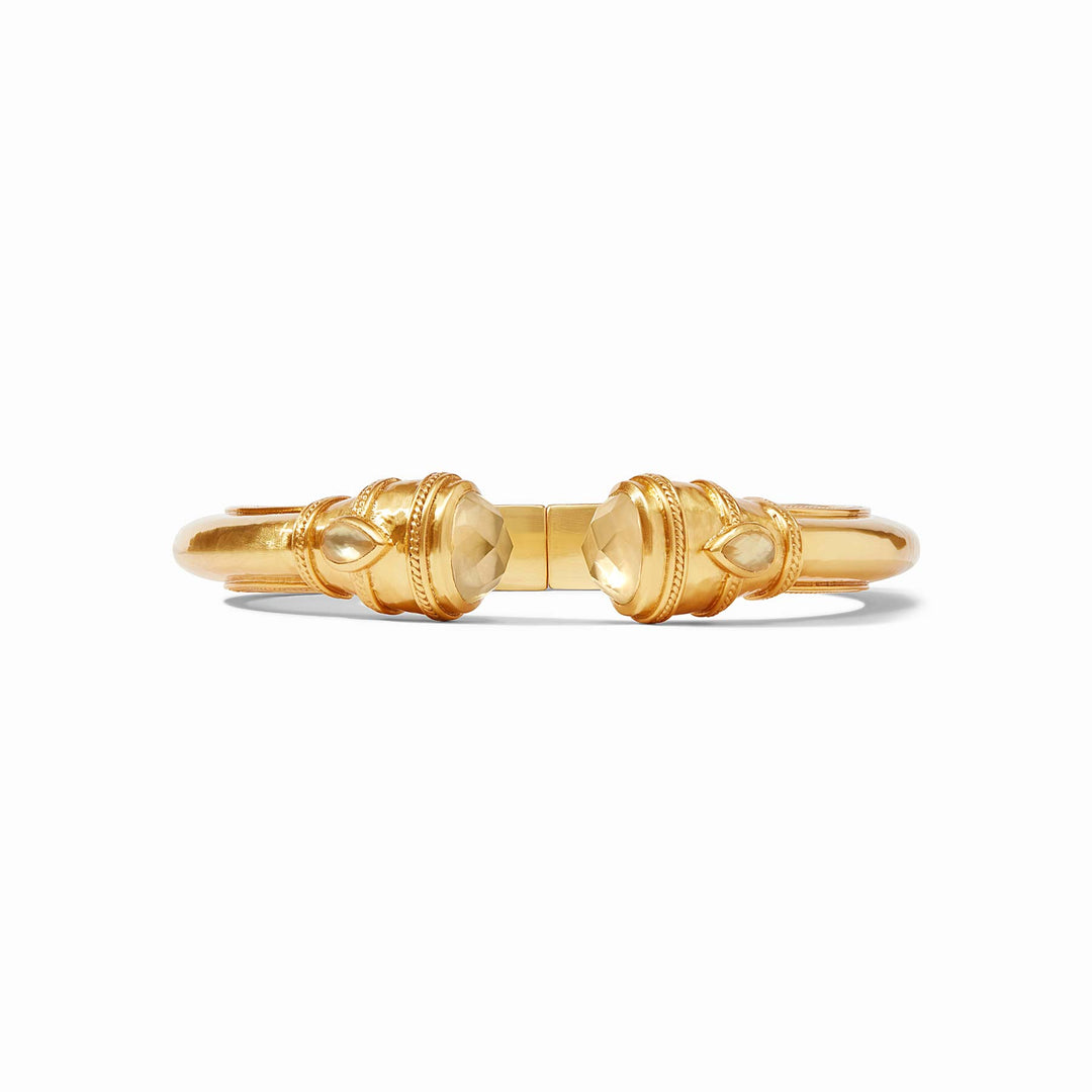 CANNES IRIDESCENT CHAMPAGNE CUFF BRACELET
