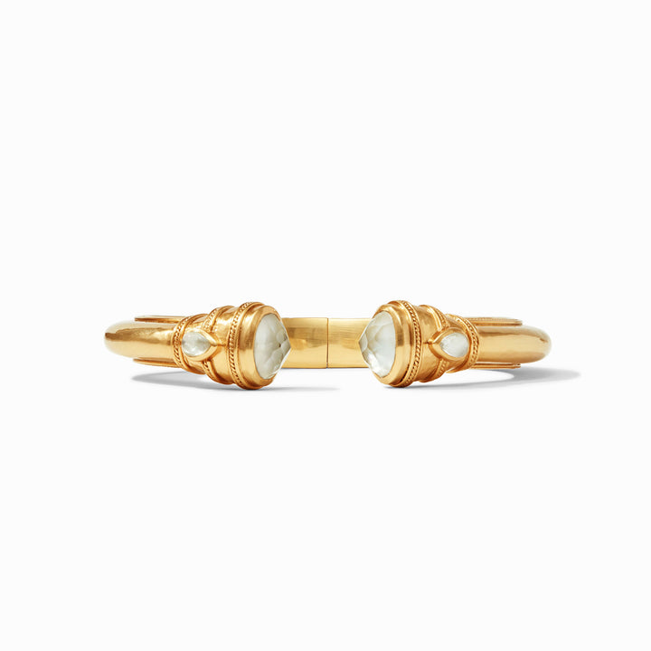 CANNES DEMI CUFF IRIDESCENT CLEAR CRYSTAL