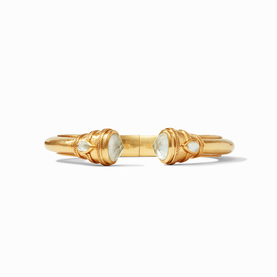 CANNES DEMI CUFF IRIDESCENT CLEAR CRYSTAL
