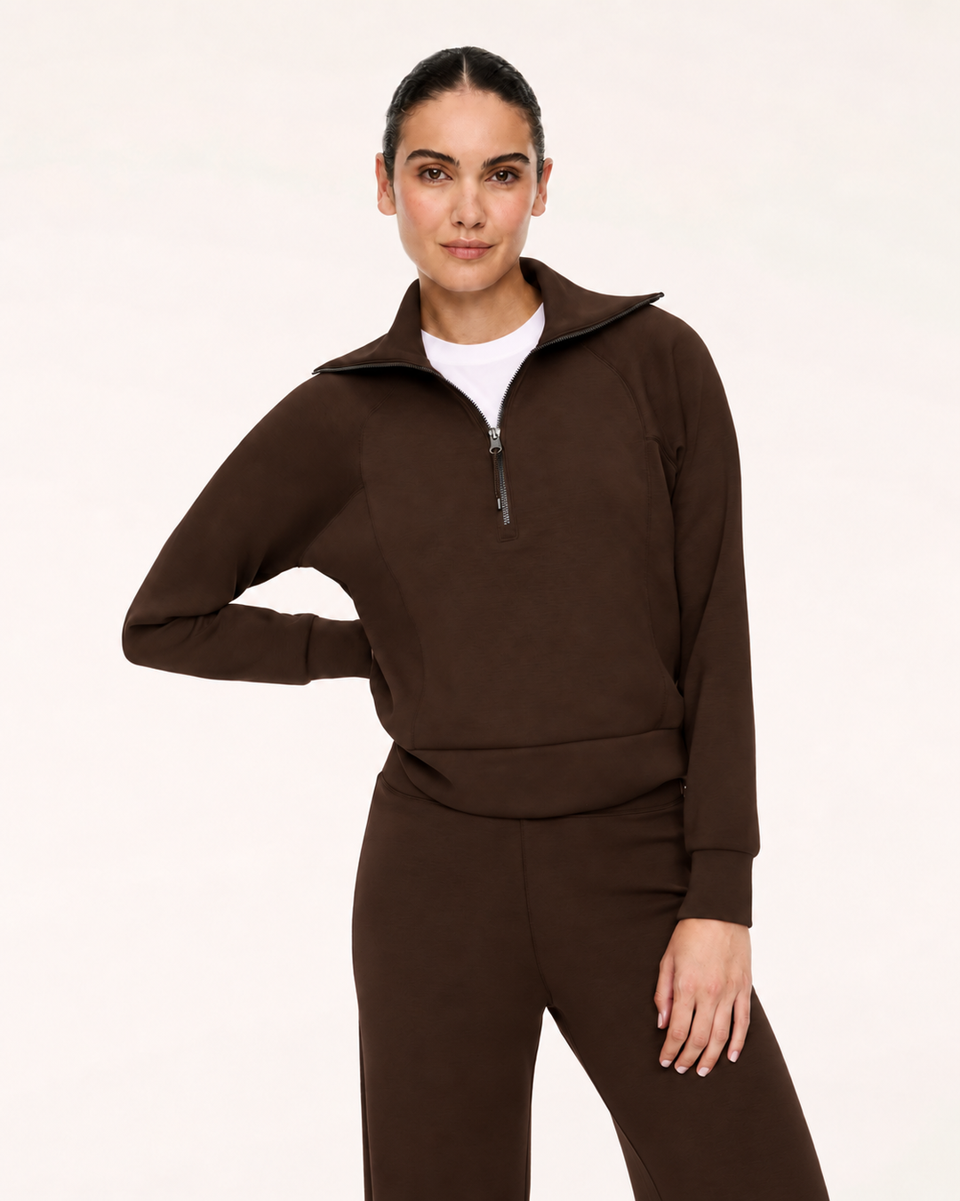 UMBER ROOT AIRESSENTIALS HALF ZIP