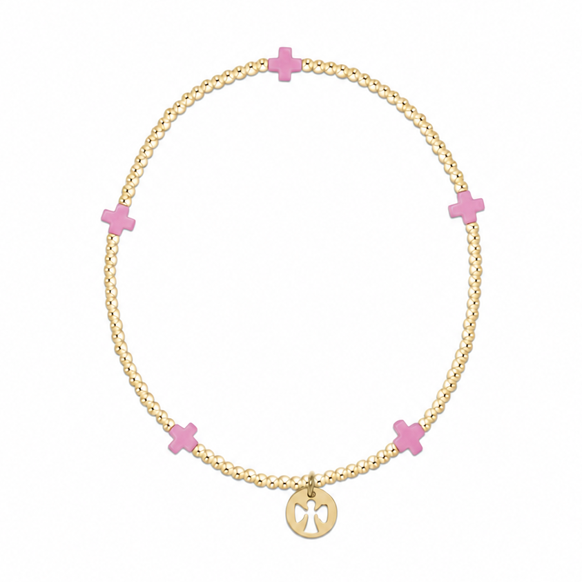 PREORDER- EGIVES TO KESEM KIDS SIGNATURE CROSS BRACELET
