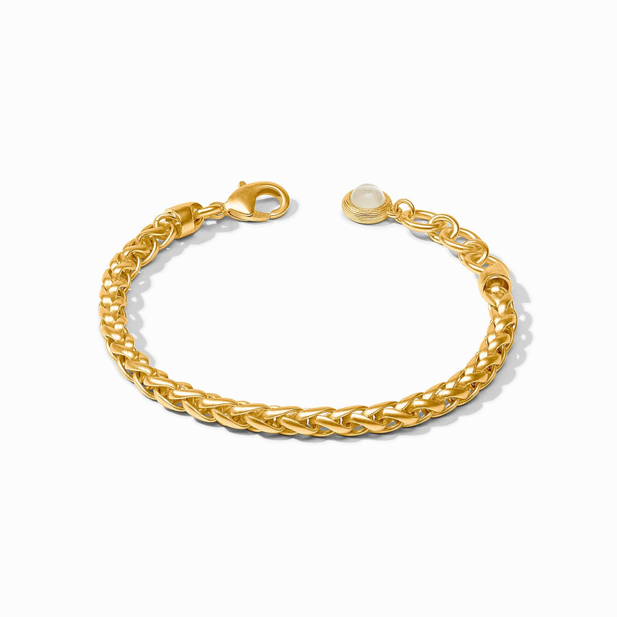 GOLD COBBLESTONE LINK BRACELET
