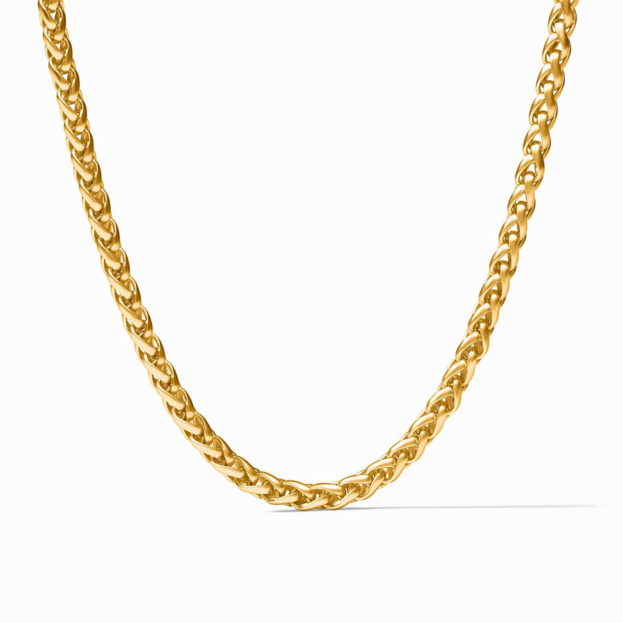 GOLD COBBLESTONE LINK NECKLACE
