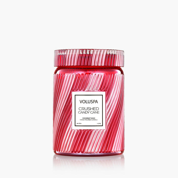 CRUSHER CANDY CANE 18oz LARGE JAR CANDLE