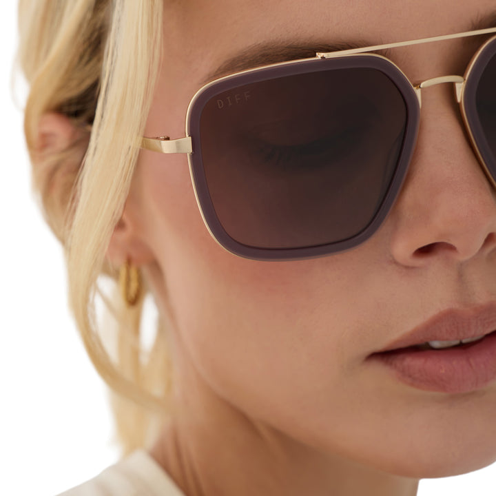 JORDAN COCOA POWDER SUNGLASSES