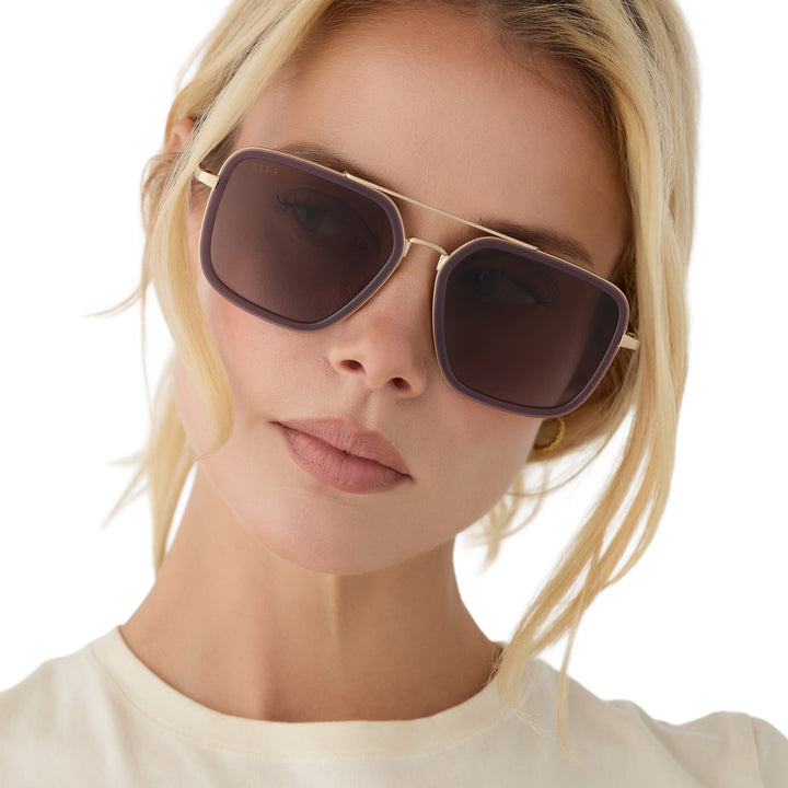 JORDAN COCOA POWDER SUNGLASSES
