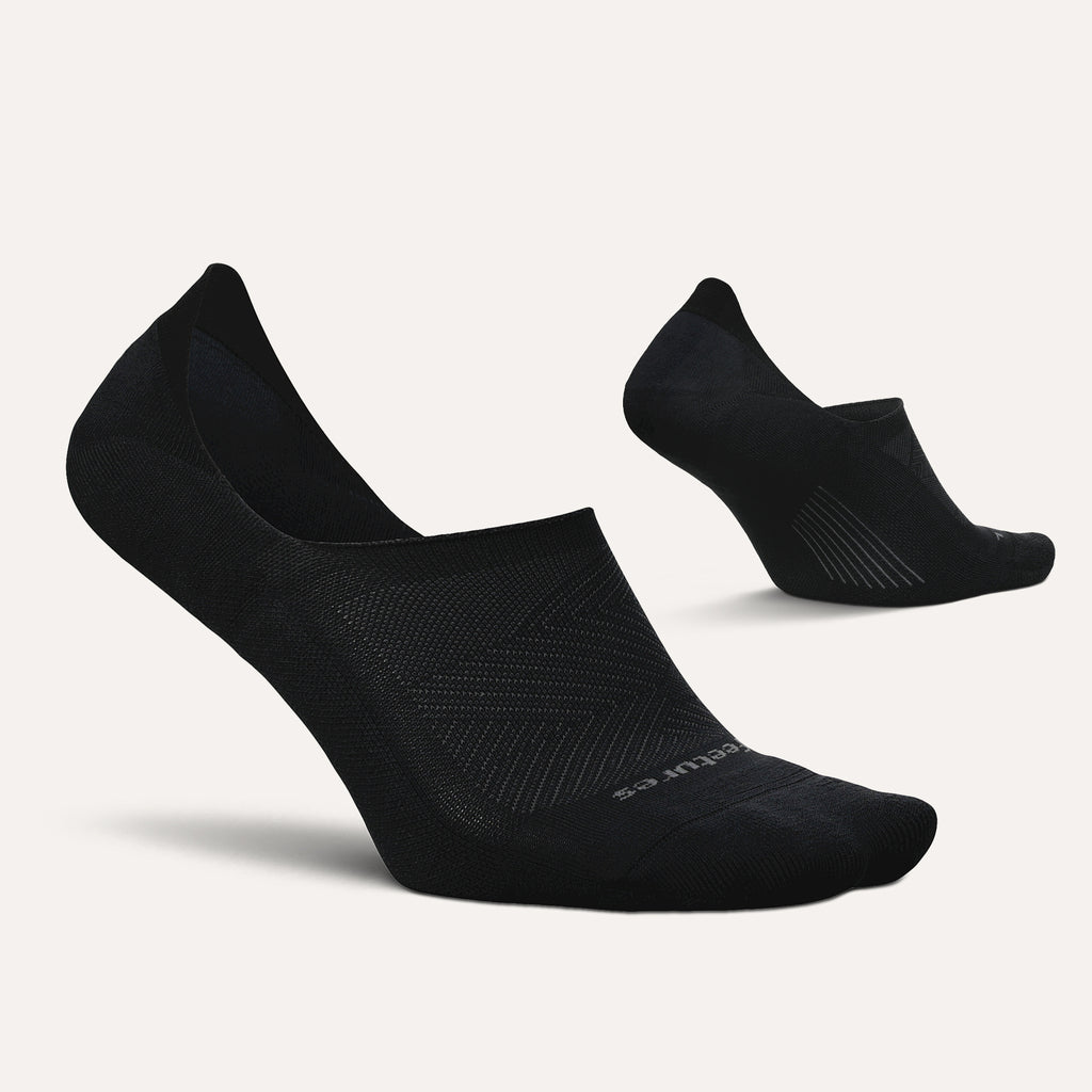ELITE BLACK LIGHT CUSHION INVISIBLE SOCKS