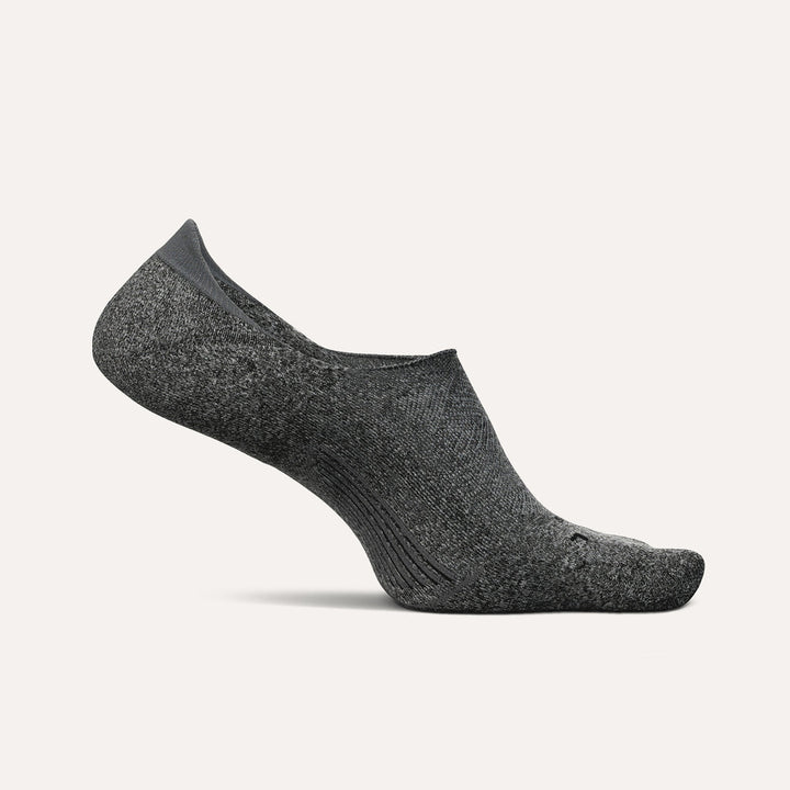GRAY ELITE INVISIBLE LIGHT CUSHION SOCKS