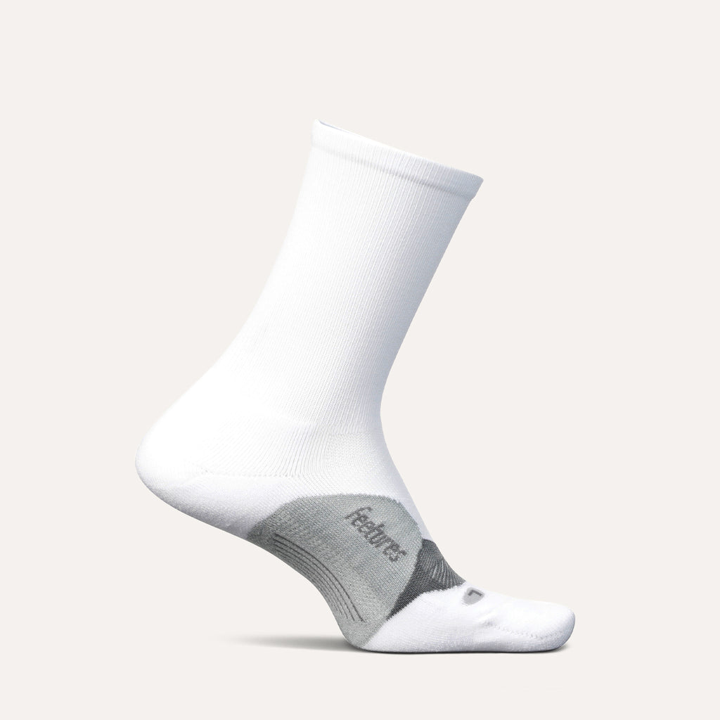 WHITE ELITE MAX CUSHION MINI CREW SOCKS