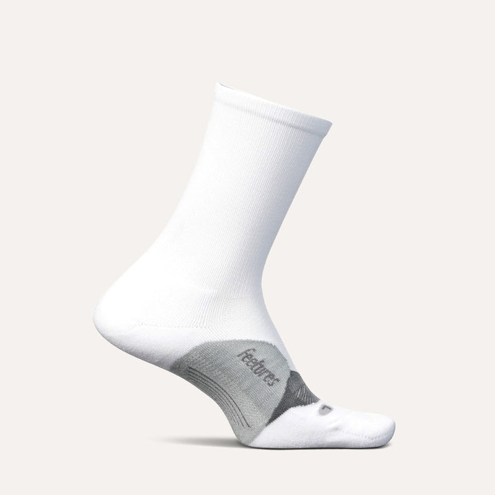 WHITE ELITE MAX CUSHION MINI CREW SOCKS