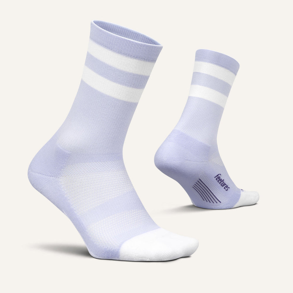 LILAC HIGH TOP STRIPE ELITE LIGHT CUSHION MINI CREW
