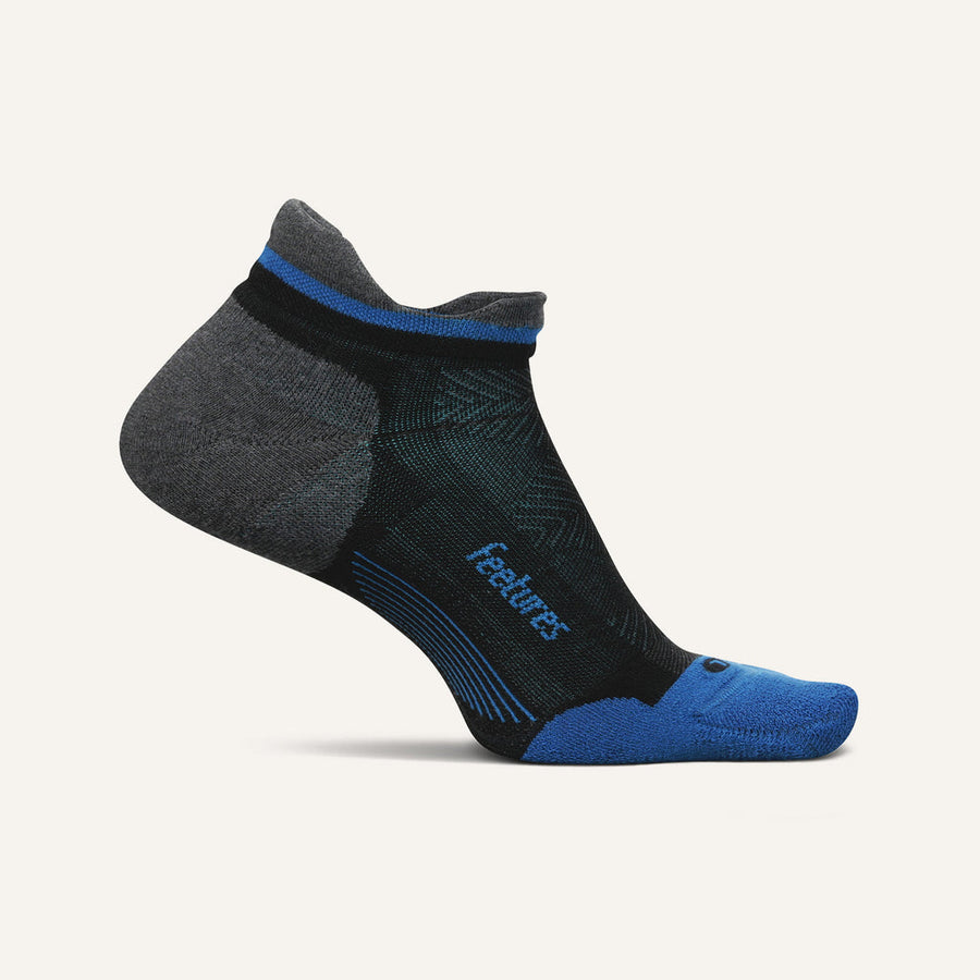 TECH BLUE ELITE MAX CUSHION NO SHOW TAB SOCKS
