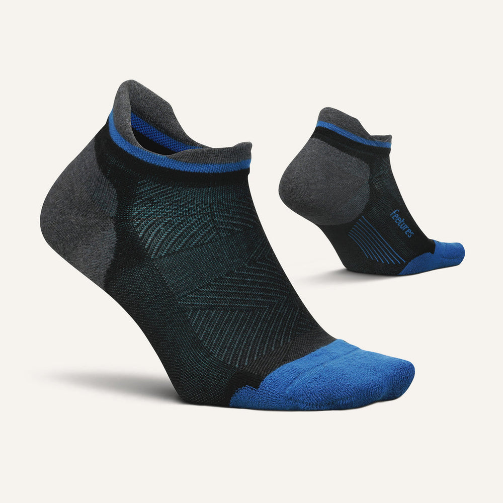 TECH BLUE ELITE MAX CUSHION NO SHOW TAB SOCKS
