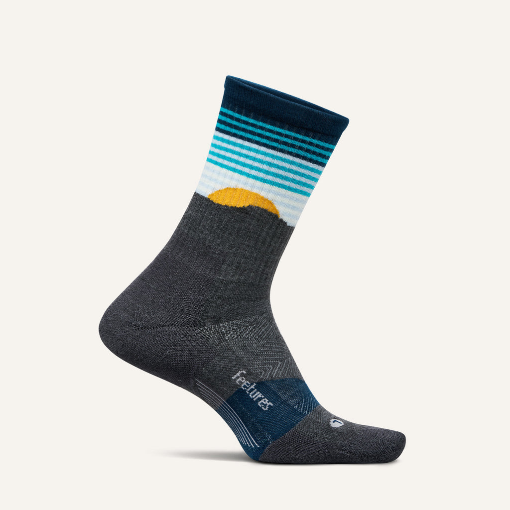 TABLE ROCK GRAY TRAIL MINI CREW MAX CUSHION SOCKS