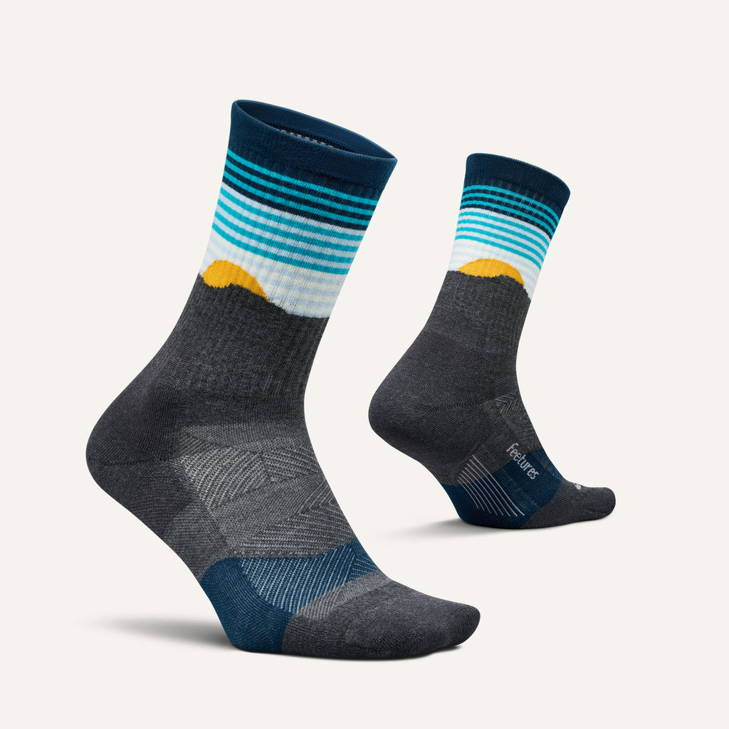 TABLE ROCK GRAY TRAIL MINI CREW MAX CUSHION SOCKS