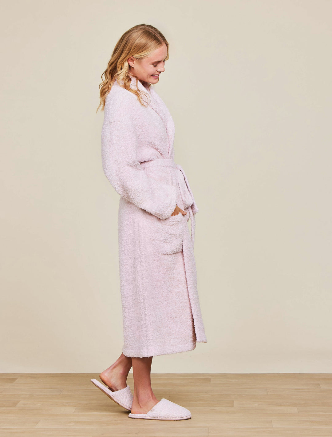 HEATHER DUSTY ROSE COZYCHIC ROBE